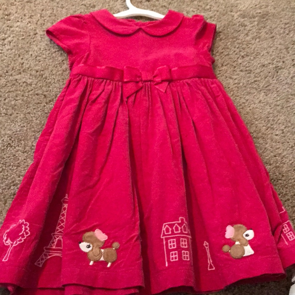 Gymboree Pink Paris Dress NWT 5T